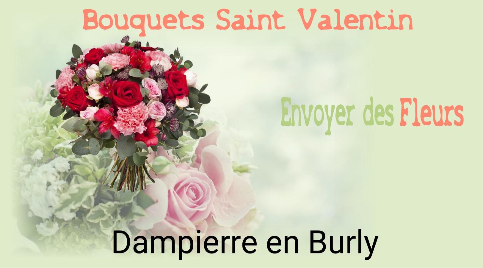 Roses de Saint-Valentin livrées à Dampierre-en-Burly